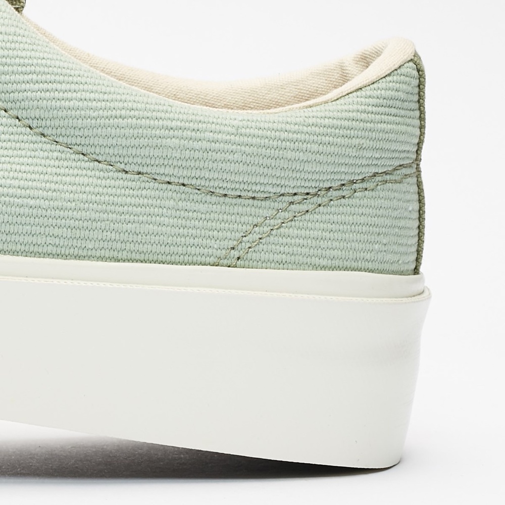 NEW NWOT Converse Unisex Jungle Cloth Skidgrip Low Top. Green. Men 10 Women 11.5 - Picture 7 of 11